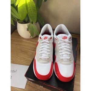 Nike Air Max 1 '86 Big Bubble Sport Red DO9844-100 Size 12W/10.5M